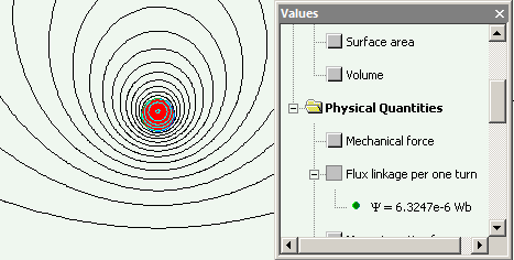 多匝绕组电感（Multi-Turn Winding Inductance）示意图